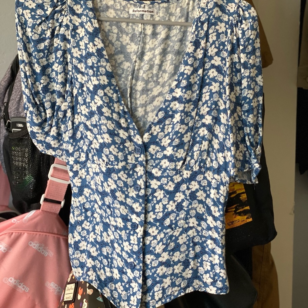REFORMATION BLOUSE
